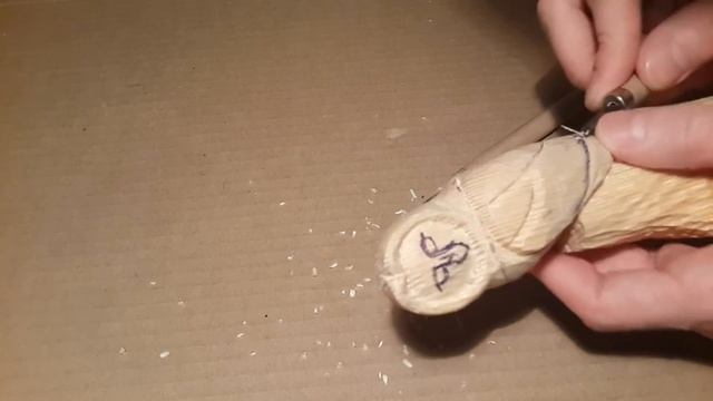 Резная сова из дерева - 3 часть/Carved owl from wood - part 3 смотреть онлайн