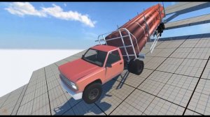 BeamNG.Drive Mod : D-15 Trailer (Crash test)