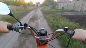 Покатушки на мопеде Карпаты