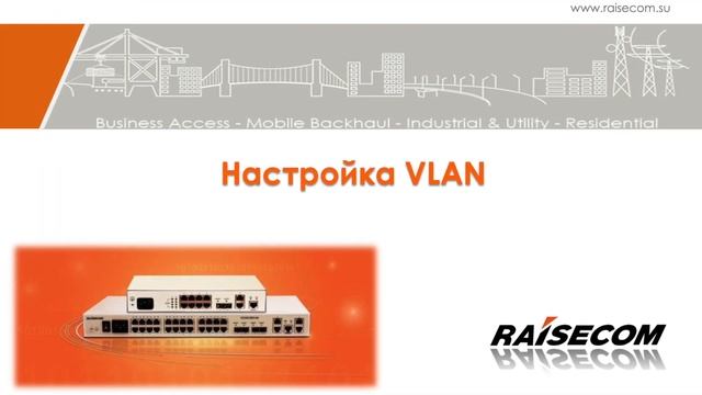 Raisecom - управляемые коммутаторы. Первоначальная настройка смотреть онлайн