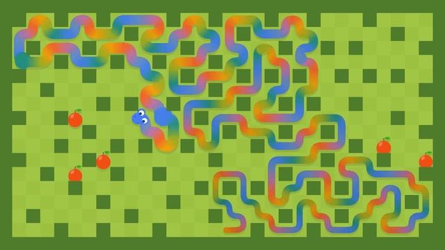 Bot Plays Google Snake! | Large map with Walls смотреть онлайн