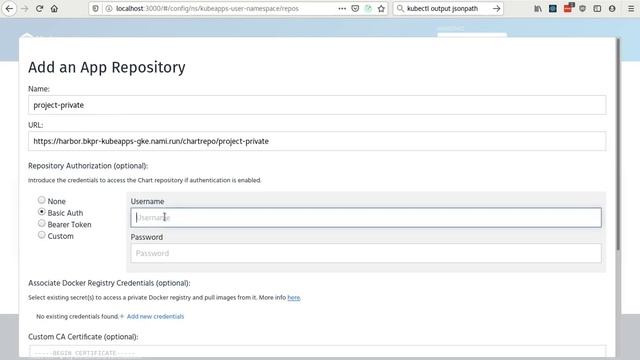 Kubeapps support for Private Docker Registries смотреть онлайн