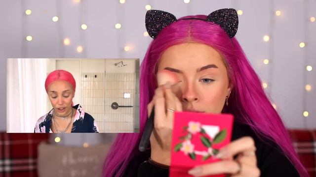 I FOLLOWED DOJA CAT'S VOGUE MAKEUP TUTORIAL.. I'M AN E-GIRL NOW??? смотреть онлайн