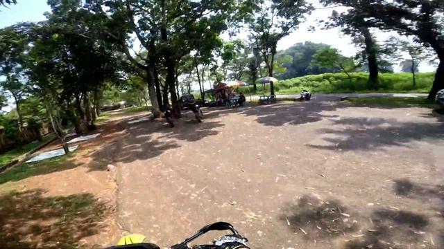 TEST RIDE YAMAHA WR 155 SUPERMOTO || TEST WHEELIE || MANTAP смотреть онлайн