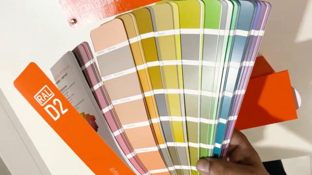 Unboxing  RAL D2 | RAL Design Shade Card | RAL Design System Plus Colours Fan Deck