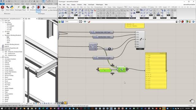 Creating/Exporting Excel Files using RhinoInside Revit смотреть онлайн