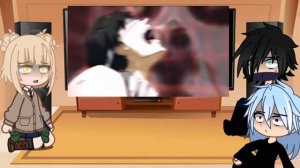 L.O.V react to Deku as Kaneki || Tokyo ghoul x Mha || short || Itari