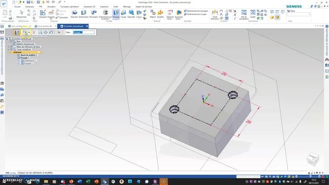 cotation d'un taraudage et coupe locale смотреть онлайн