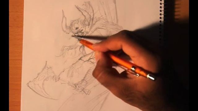 Concept Art-Character Sketch-by Ghassem farhany-part 1 смотреть онлайн