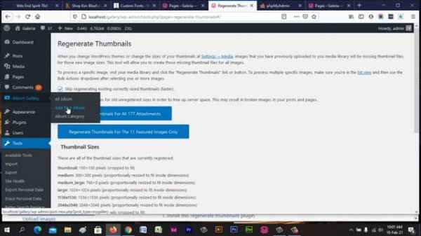 Album Gallery WordPress Photo Gallery Plugin - Getting started