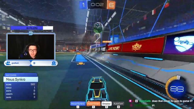 NIXUS SYNKRO vs PULSE EMAN | Rocket League 1v1 Showdown смотреть онлайн