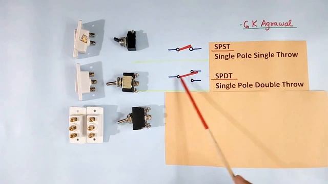 Switch, DPDT कैसे काम करता है 6 terminal, 2 way switch working смотреть онлайн