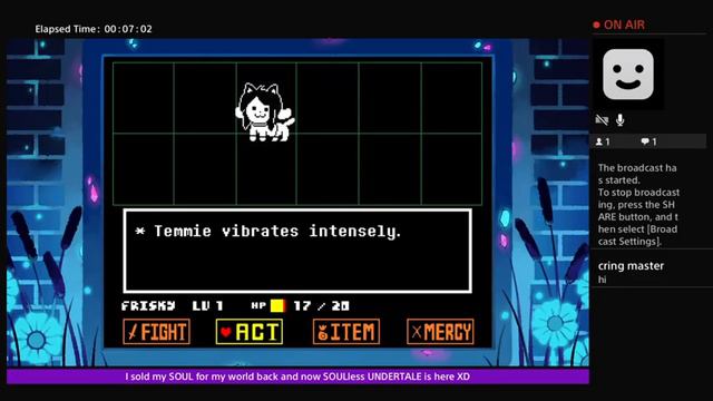 Soulless pacifist PART 2 |UNDERTALE (again) смотреть онлайн