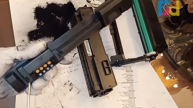 طريقة تعبئة حبارة زيروكس وتغيير الشريحة والدرام لطابعات 3260/3052/3215/3225