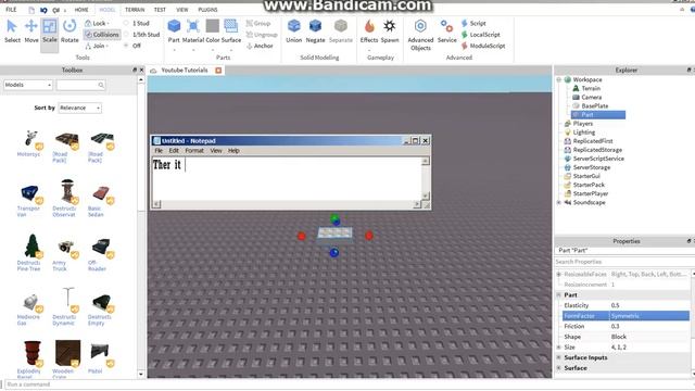 "HOW TO MAKE BLOCKS SMALLER THAN 1 STUD" - Roblox 2014 Tutorial (1 Minute!) смотреть онлайн
