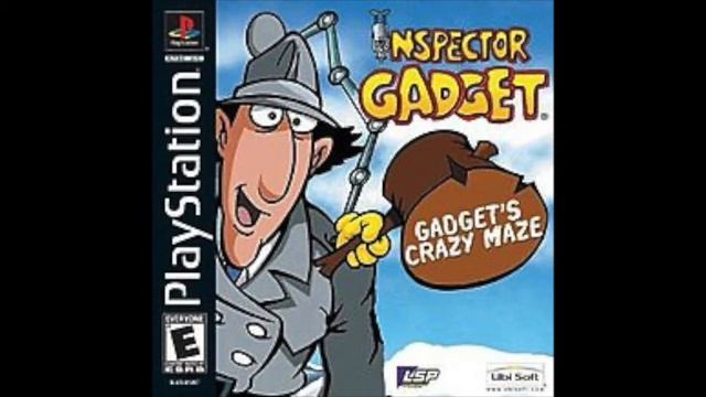 INSPECTOR GADGET GADGET'S CRAZY MAZE PS1 CANDY WORLD