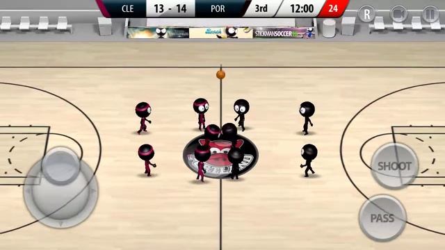 Stickman Basketball 2017 | Android Gameplay #5 смотреть онлайн