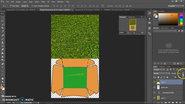 Editing A Package Net in Photoshop смотреть онлайн