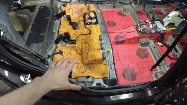 Процесс полной шумоизоляции KIA OPTIMA. смотреть онлайн