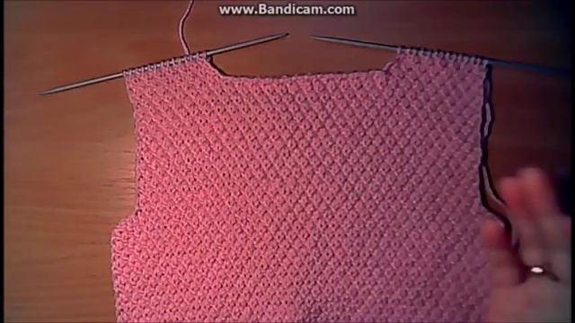 Жилетка +для ребенка спицами-вяжем для девочки (ч.2).Вязаная безрукавка спицами смотреть онлайн