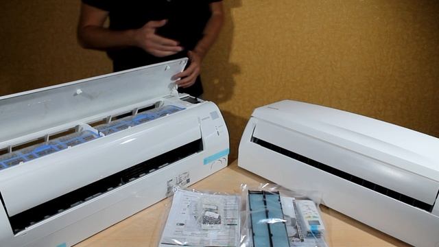 Кондиционеры DAIKIN FTXB25C и MITSUBISHI ELECTRIC DM25VA Внутренние блоки