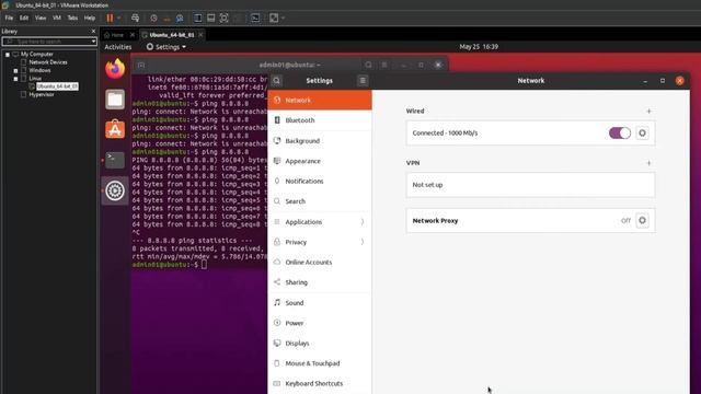 How to fix Ubuntu VMware Workstation Bridge Network connection issue? смотреть онлайн