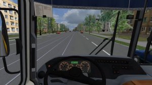 Поездка на школьном автобусе ПАЗ 4234 г. Тверь Omsi 2