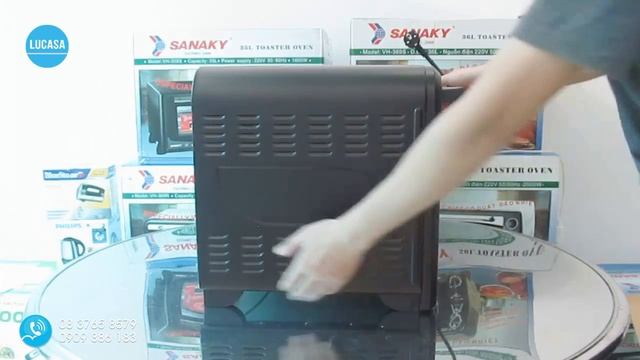 Lò nướng Sanaky VH-809SW - Sanaky Electric Oven VH-809SW - Unboxing and Review смотреть онлайн