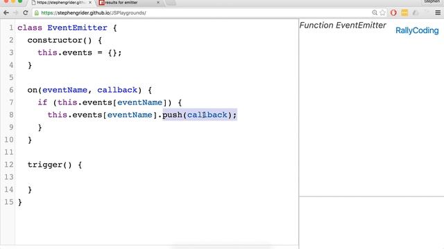 Build Your Own EventEmitter смотреть онлайн