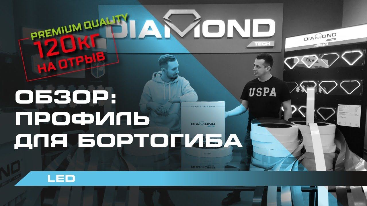 120 кг на отрыв! Борта для бортогиба | Премиальный алюминиевый профиль для букв смотреть онлайн