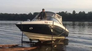 Рельсовый спуск для катера