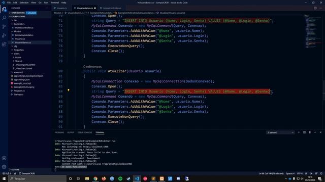 .NET CORE 3.1: CRUD completo em MVC com MySQL смотреть онлайн