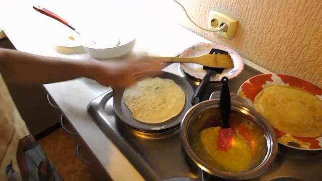 Как быстро приготовить вкусные блины смотреть онлайн