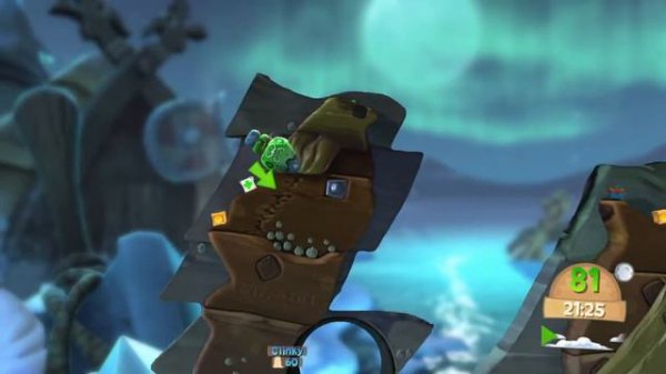 Worms Battlegrounds_на PlayStation 4 на двоих