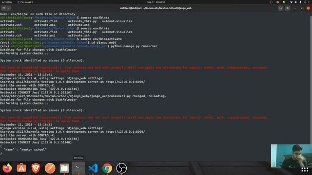 (Hindi)Send & Receive Data in Django Channels | How To Send & Receive Date in Django | Newton Schoo смотреть онлайн