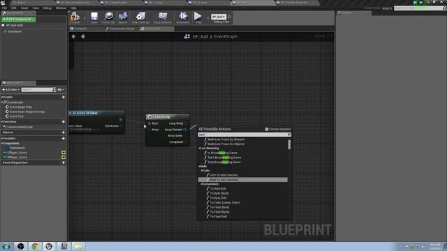 How to Make Pong In UE4 | Part 9 | Scoring System смотреть онлайн