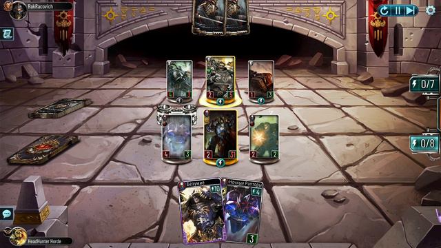 The The Horus Heresy Legions-Конрад Кёрз(Повелители Ночи) vs Шадрак Медузон(Железные Руки) смотреть онлайн