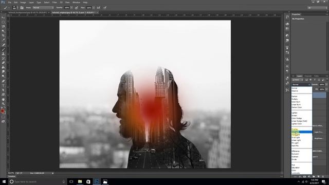 Photoshop Tutorial | Double Exposure effect смотреть онлайн