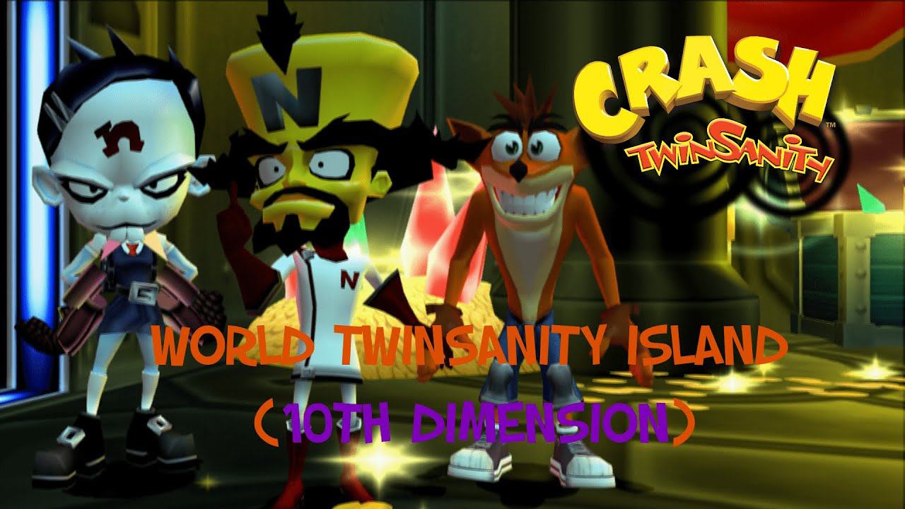 Crash Twinsanity - World Twinsanity Island (10th Dimension) (No Commentary)
