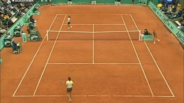 Marion Bartoli vs Ai Sugiyama 2002 RG Set 3 Highlights смотреть онлайн