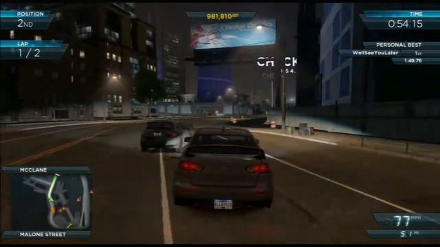 Need for Speed: Most Wanted PS3 Part 74 - Mitsubishi Evolution X (Circuit Race, Jumping Jacks) смотреть онлайн