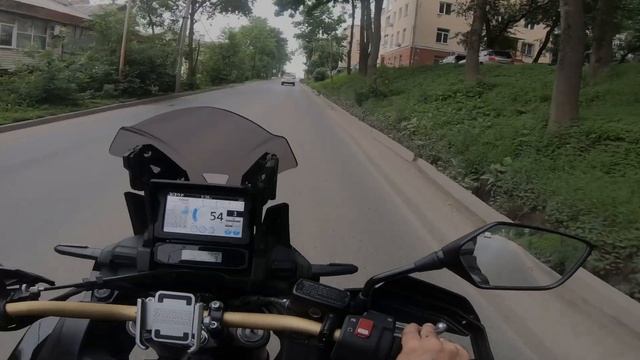 Небольшой обзор мотоцикла Honda Africa Twin 1100 на механической коробке передач. #africatwin