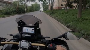 Небольшой обзор мотоцикла Honda Africa twin 1100 на механической коробке передач. #africatwin