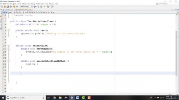what is inner class in java | Inner class or Nested class in Java | English