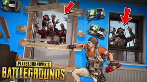 100 ЗОМБИ ЗАКРЫЛИ НАС В ДОМЕ! ВЫЙДЕШЬ - УМРЕШЬ! ОПАСНЫЙ ЗОМБИ РЕЖИМ НА САМОЙ МАЛЕНЬКОЙ КАРТЕ В PUBG