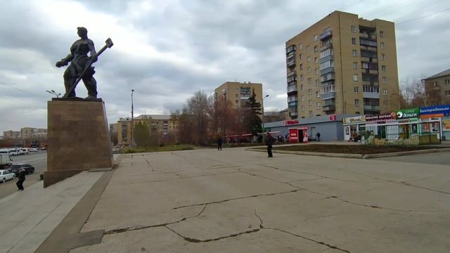 Magnitogorsk, Vokzalnaya Street, Privokzalnaya Square, Leninsky District (25.10.2019)