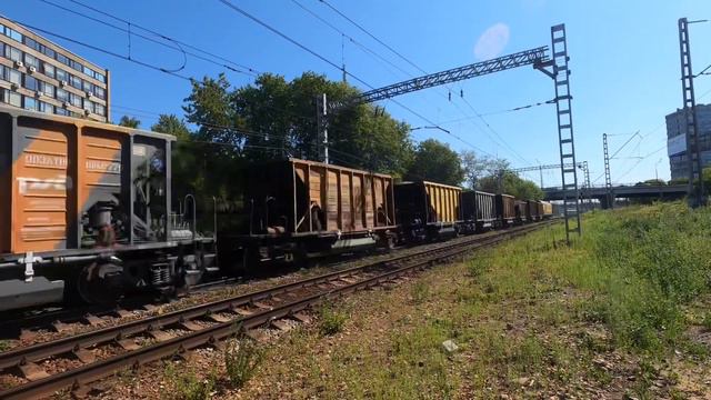 ⚡️ЭКСКЛЮЗИВ⚡️!!! Тепловоз «2M62-1102» с хозяйственным поездом. Рижское направление МЖД смотреть онлайн