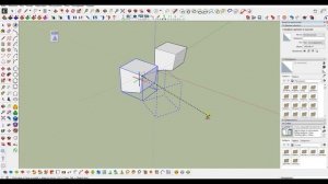 как в SketchUp быстро отзеркалить модель или объект. плагин Mirror (Curic Mirror)