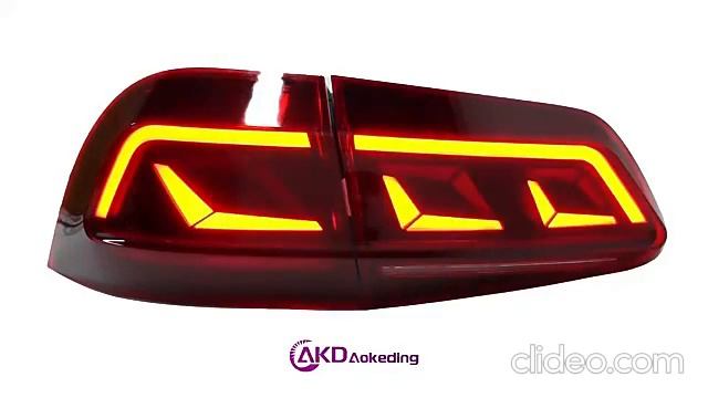 Оптика задняя, фонари VW Touareg 2 Full Led дымчатые смотреть онлайн