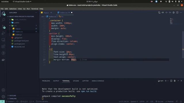 How to create Responsive Cards in React Js | Responsive Section | React JS beginner projects | 2022 смотреть онлайн